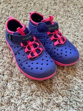 Stride Rite Purple Phibian Water Shoes Size 12